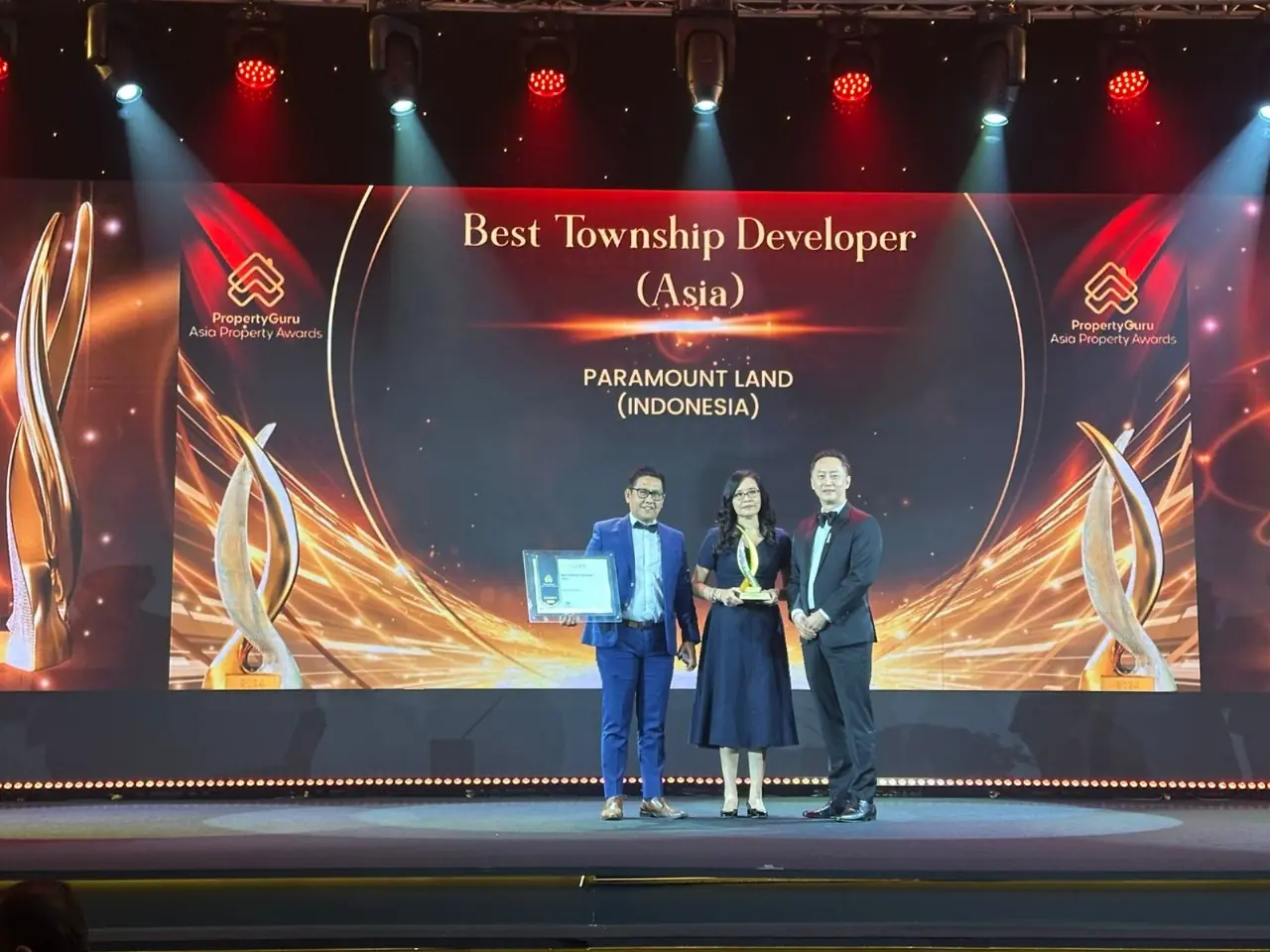 Paramount Land Memimpin Indonesia sebagai ‘Best Township Developer’  Tingkat Asia, pada Ajang PropertyGuru Asia Awards 2024